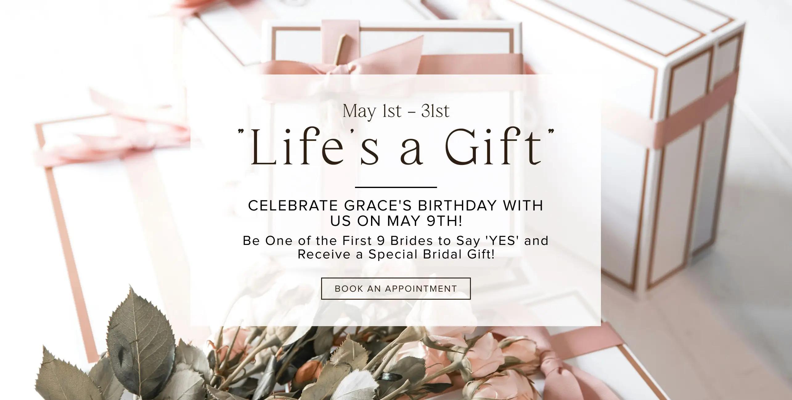 Life's A Gift Event Desktop Banner